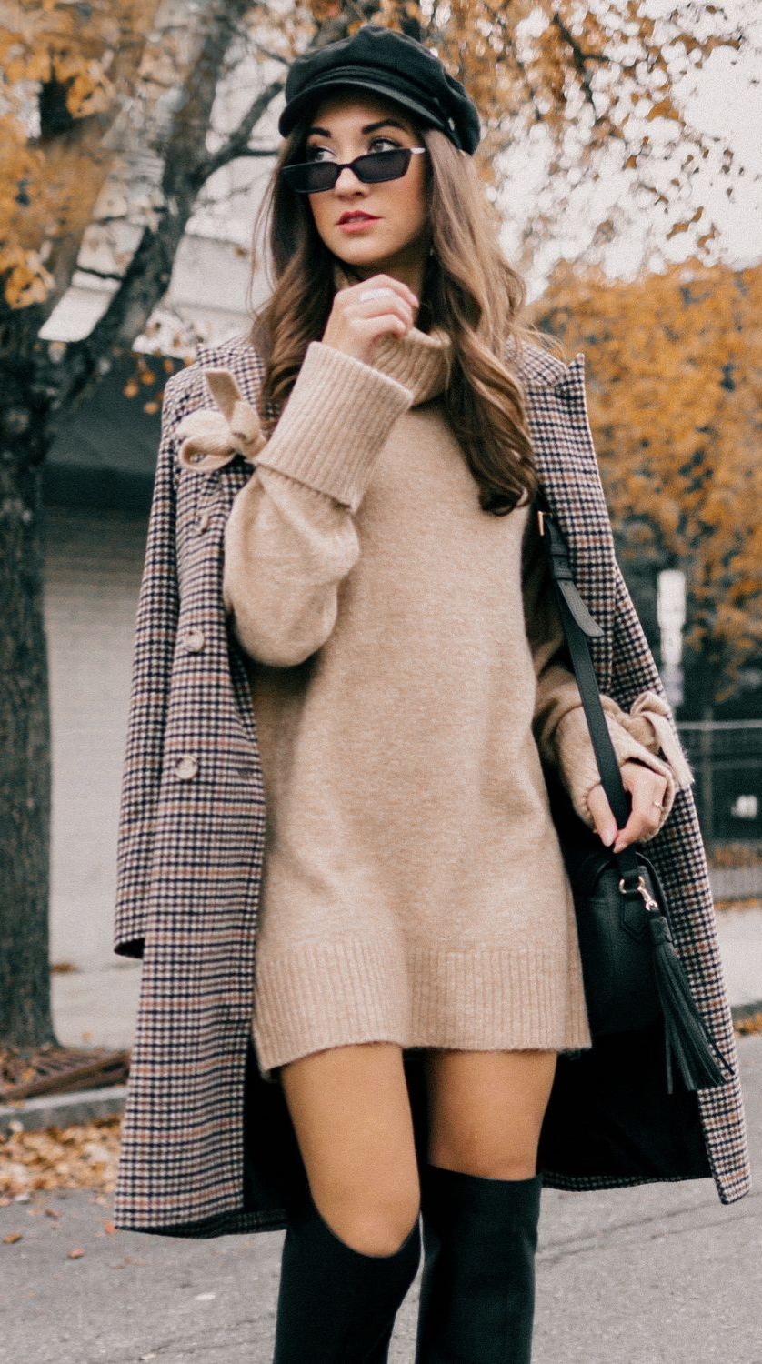 31 Cute and Comfy Winter Outfits for Women - ClassyStylee