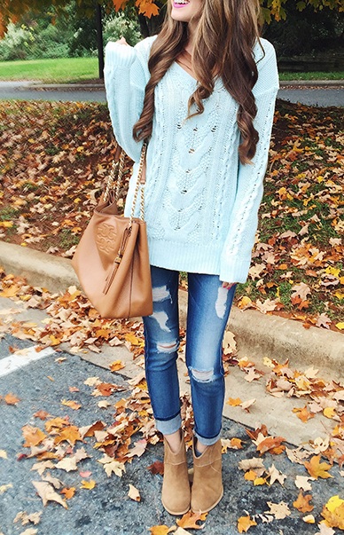 Trendy Casual Autumn fall outfits for women