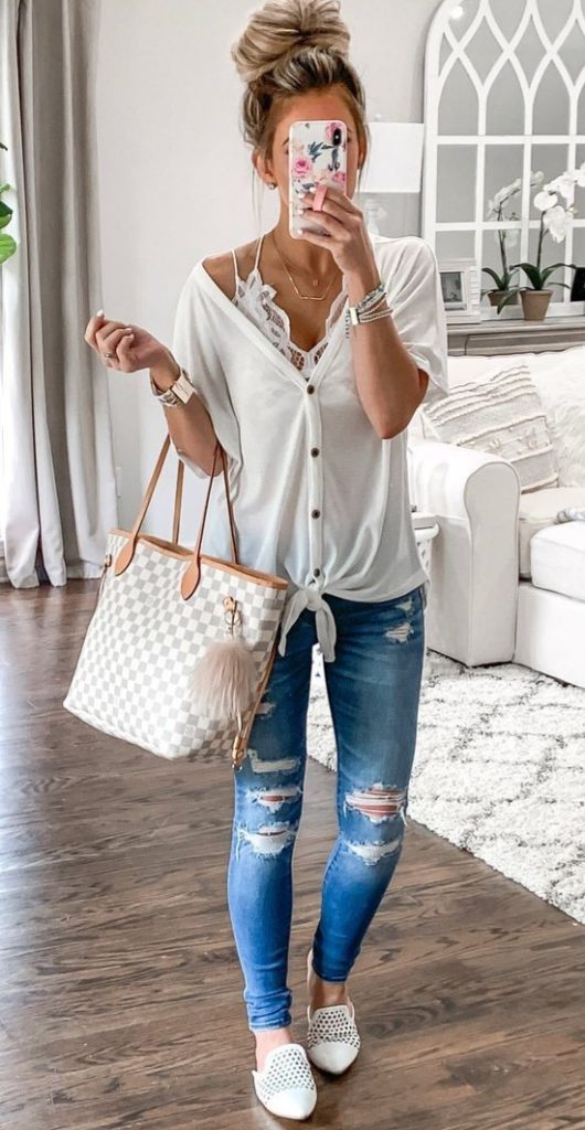 41 Cute Spring Outfits You Need TO Copy Right Now